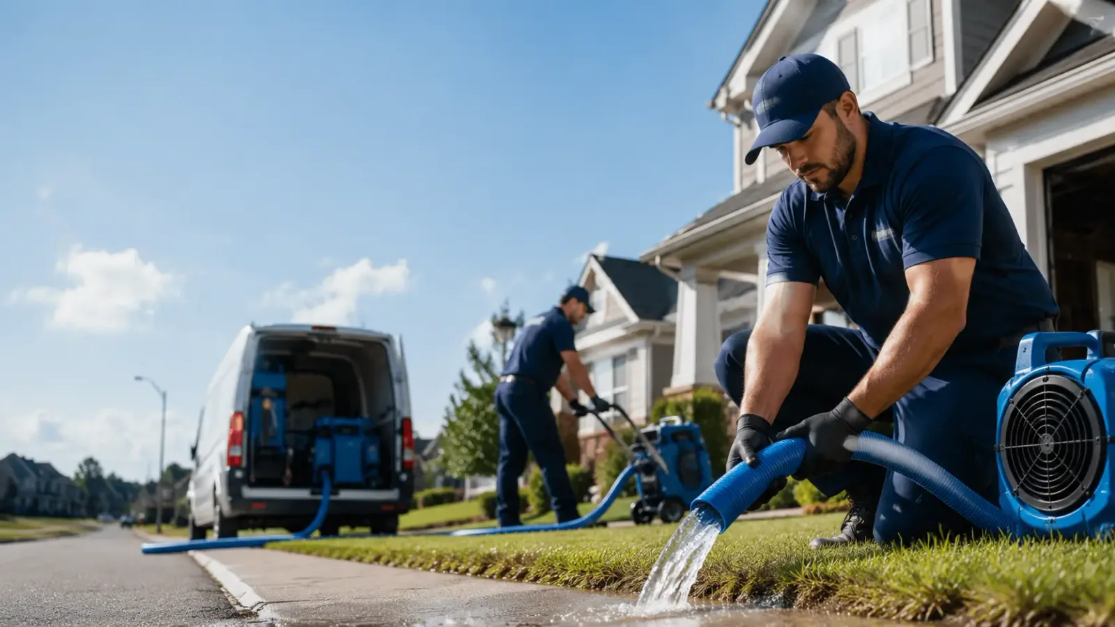 Flood Damage Restoration in Millerton, OK